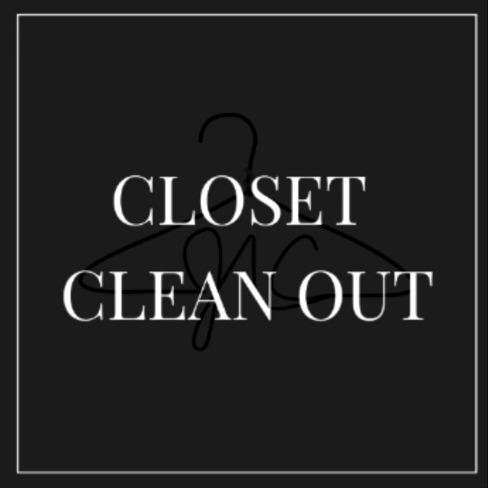CLOSET CLEAR OUT!